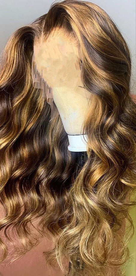 Women's Human Hair Wigs - Long