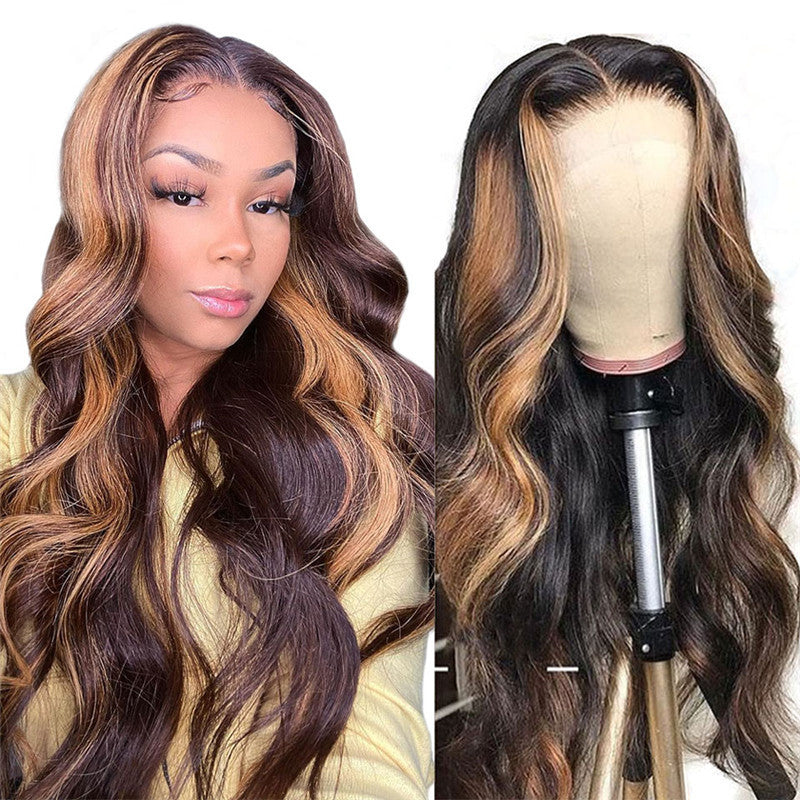 Women's Human Hair Wigs - Long