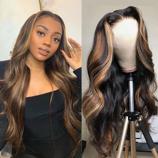 Women's Human Hair Wigs - Long